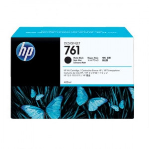 HP 761 (CM991A) Original High Yield DesignJet MATTE BLACK Ink Cartridge (400 Ml)